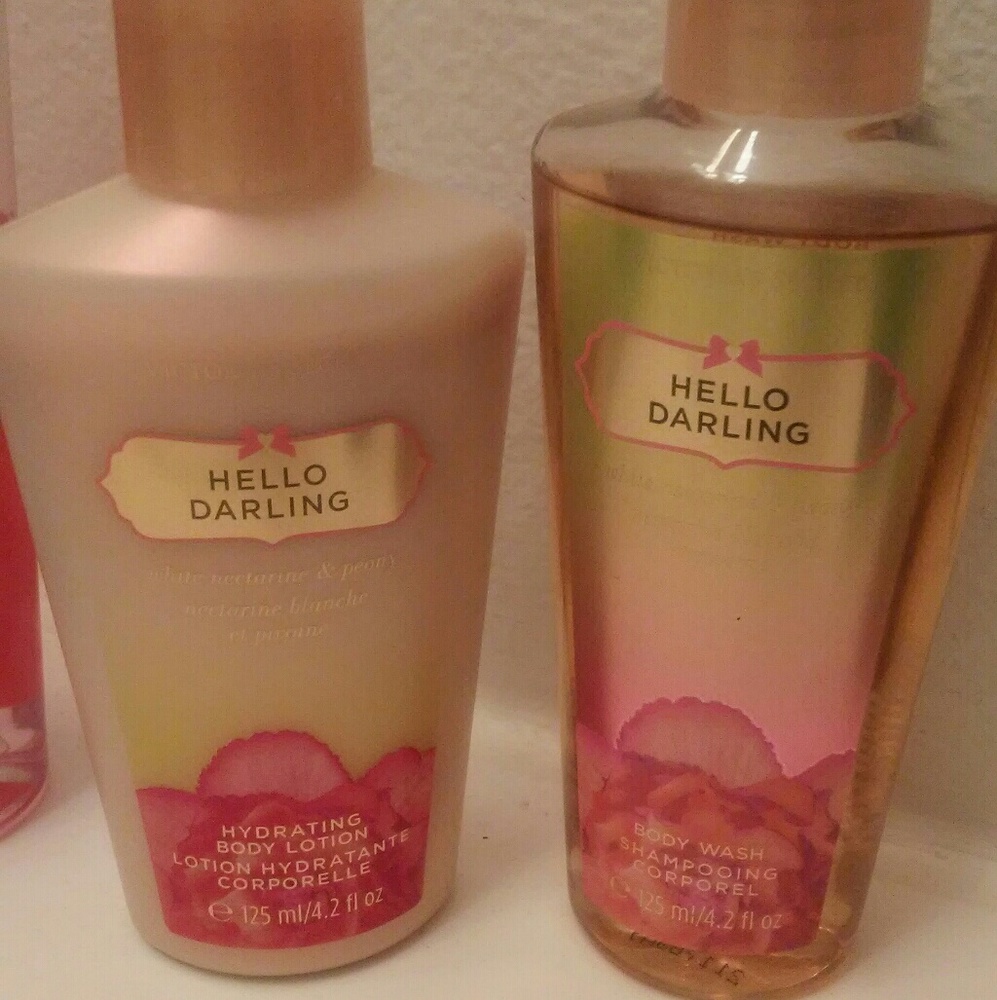 Victoria secret lotion and body wash